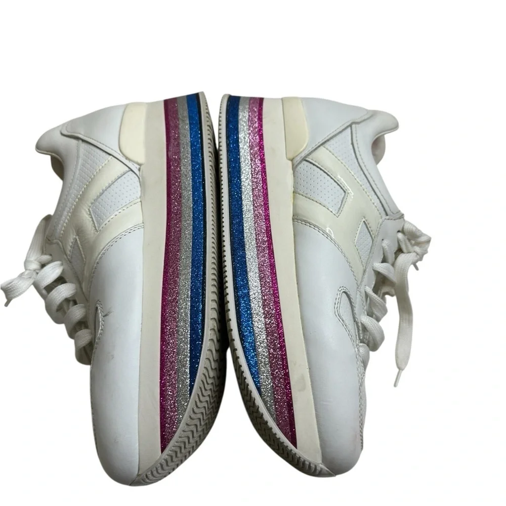 Hogan White Athletic Shoes for Women size 9.5, pre-owned